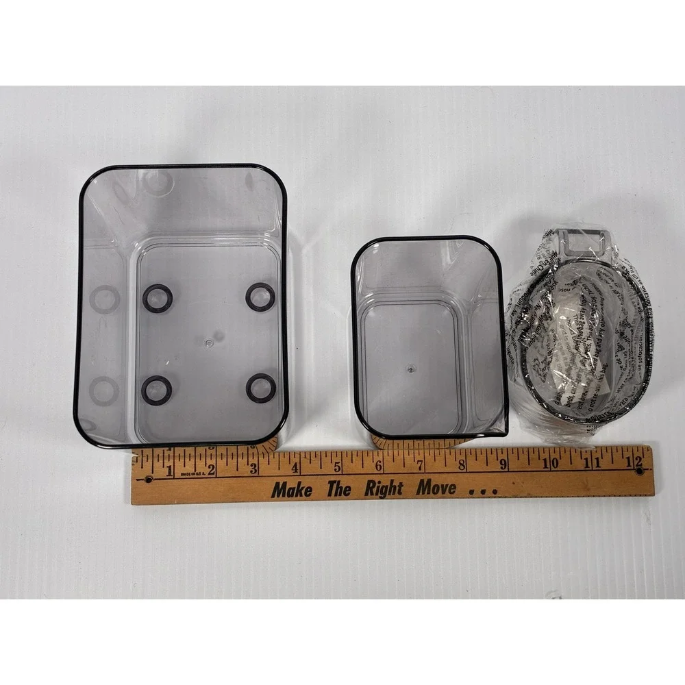 Emeril Lagasse Pasta Beyond PM-01 Replacement Food Pulp & Measuring Cup Set Gray
